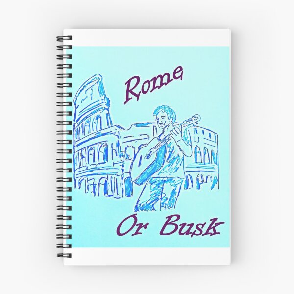 Item preview, Rome or Busk Blue  designed and sold by SJHorsfall.