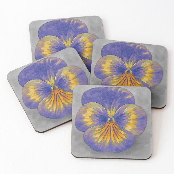 Item preview, Graphic Pansy on B&W 5 designed and sold by BloomingbySJ.