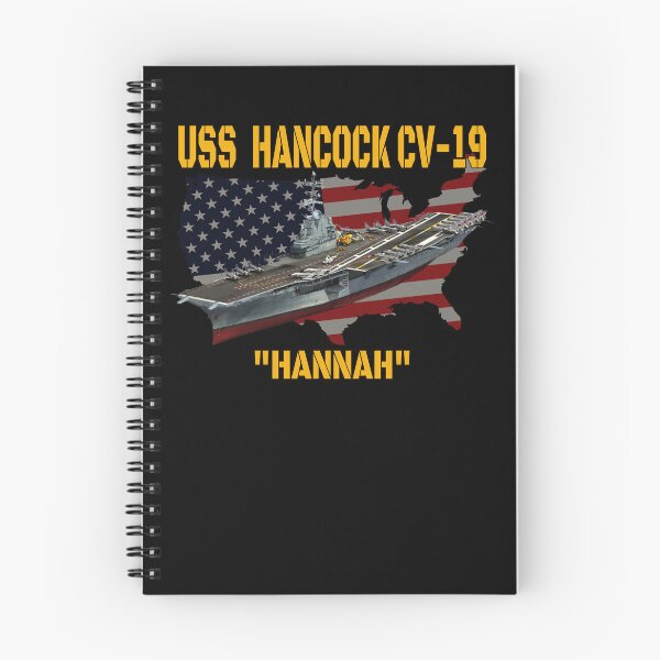 Item preview, Aircraft Carrier USS Hancock CV-19 Veteran Day Father Day designed and sold by ArtStudioKY.