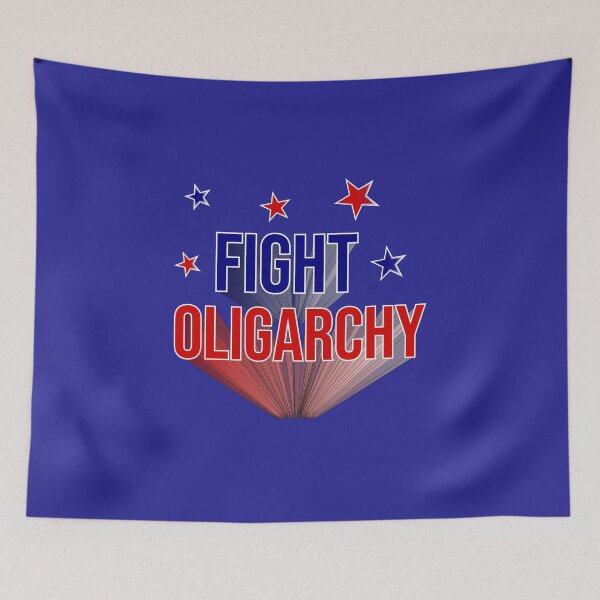 Item preview, Fight Oligarchy with Bernie Sanders designed and sold by hitNmiss.