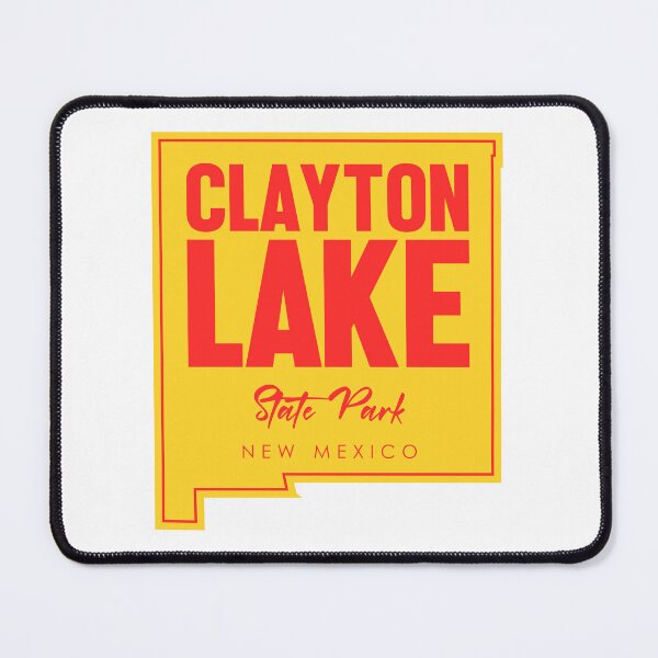 Item preview, Clayton Lake State Park New Mexico Map designed and sold by bivenart.