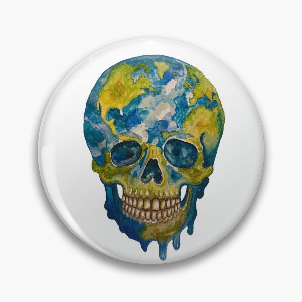 Item preview, Skull of the Anthropocene designed and sold by Luminous Perspectives by Jasmin.