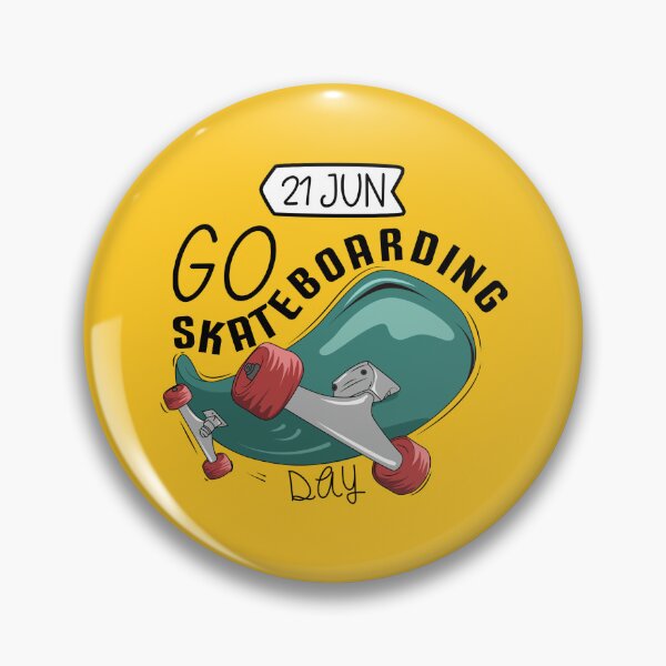 Item preview, 21 June Skateboarding Day - Wacky Holidays designed and sold by ChemicalXShop.