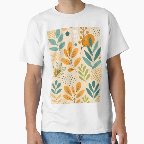 Item preview, Floral modern boho watercolor abstract pattern. Spring and summer flowers with leaves. Botanical plant. Nature. designed and sold by DRIGLI.