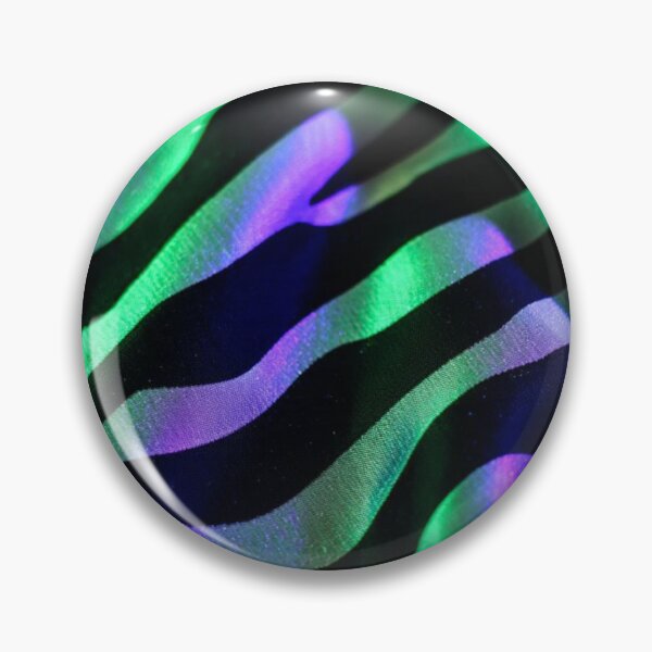 Item preview, Psychedelic Zebra Fur – Neon Green & Purple Silk Texture designed and sold by ArtiQreate.