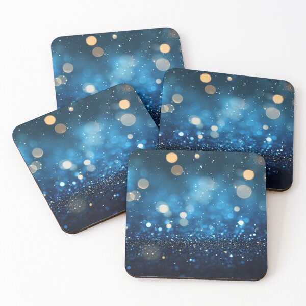 Item preview, Sparkling blue glitter in dim light designed and sold by anytka.