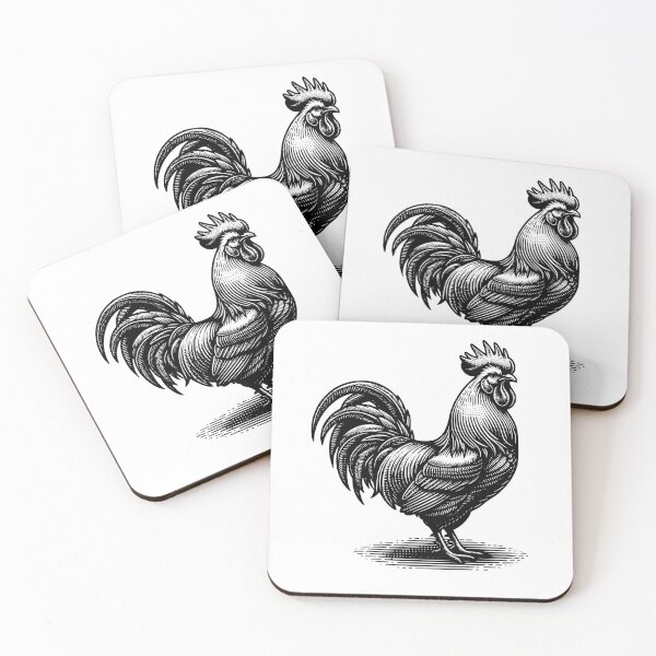 Item preview, Vintage Rooster Charm designed and sold by Broken Minimalister.