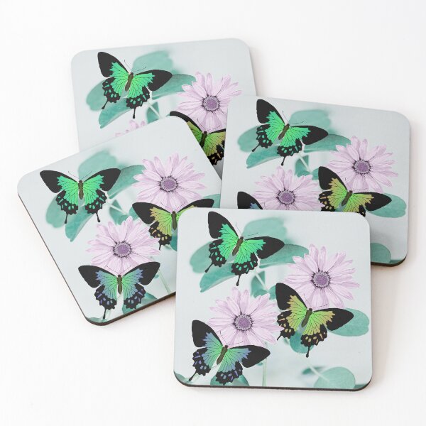Item preview, Butterfly Flowers designed and sold by BreezyCove.