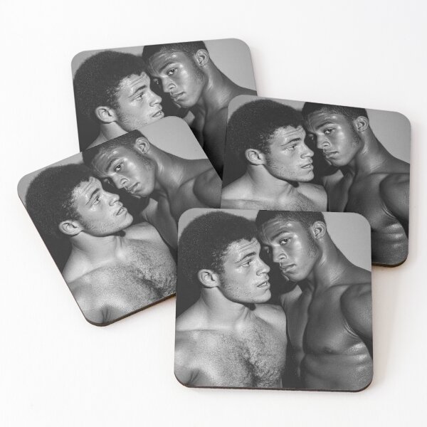 Item preview, Sweaty Hairy Chest Wrestlers Athlete Portrait designed and sold by Atlas Kai.