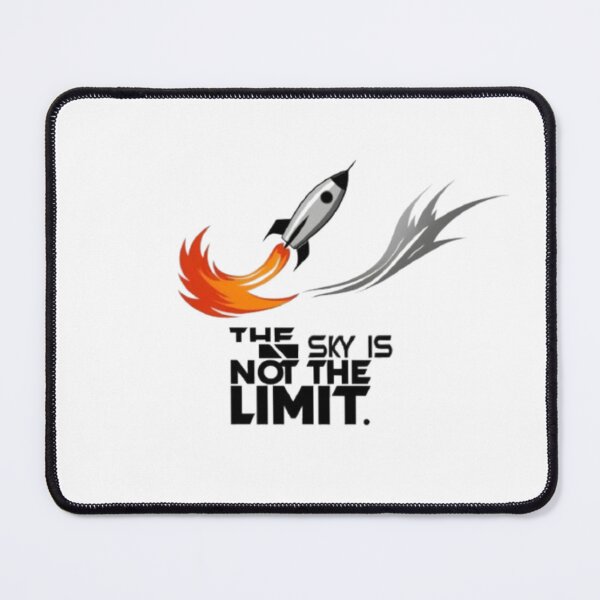 Item preview, The Sky Is Not The Limit - Rocketship designed and sold by eXtraHumans.