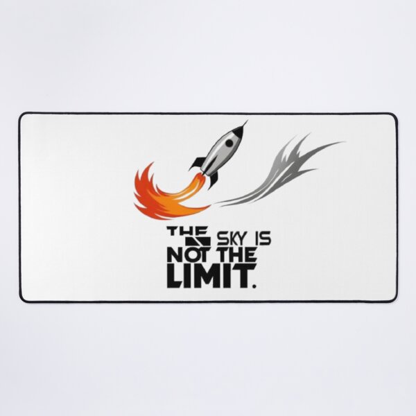 Item preview, The Sky Is Not The Limit - Rocketship designed and sold by eXtraHumans.