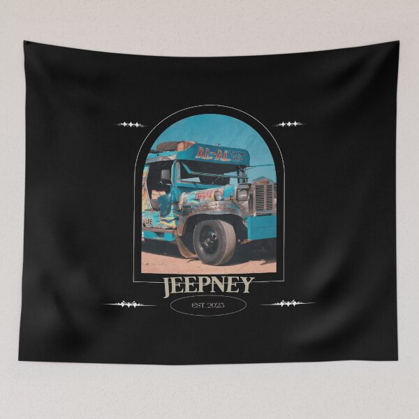 Item preview, Jeepney Poster designed and sold by Aloe.