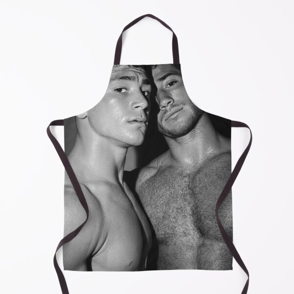 Item preview, Hairy Chest Wrestlers Athlete Portrait designed and sold by Atlas Kai.