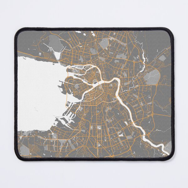 Item preview, Saint Petersburg City Map of Russia - Bauhaus designed and sold by deMAP.