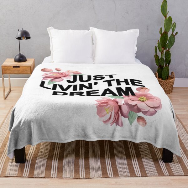 Item preview, Just Livin' The Dream Floral designed and sold by Ayesha Saleem.