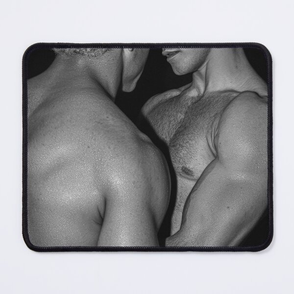 Item preview, Intimate Hairy Chest Wrestlers Athlete Portrait designed and sold by Atlas Kai.