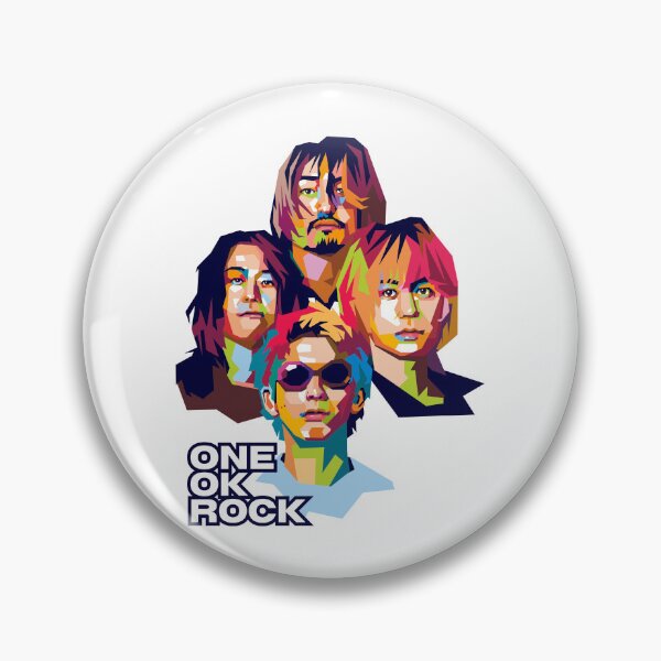 Item preview, One Ok Rock 2025 WPAP Portrait designed and sold by Ekira Pop Pixel.