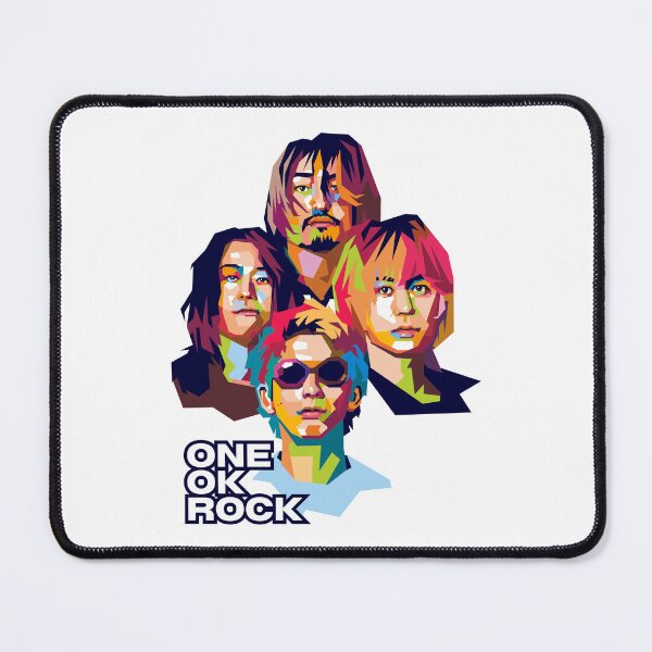 Item preview, One Ok Rock 2025 WPAP Portrait designed and sold by Ekira Pop Pixel.