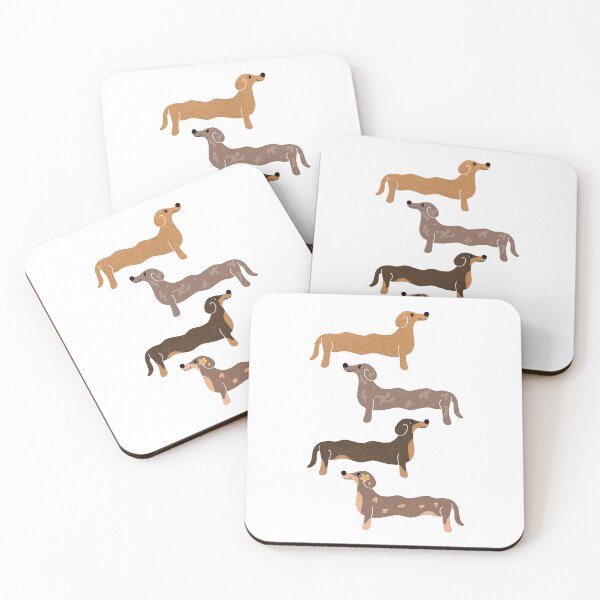 Item preview, dachshund aka sausage dog pattern designed and sold by The Artfiller.