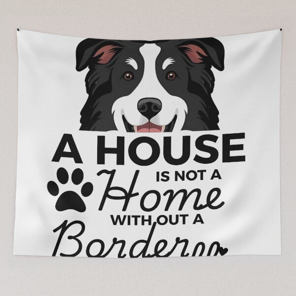 Item preview, Border Collie Ears – A House Is Not a Home Without a Border Collie designed and sold by GoodyPaws.
