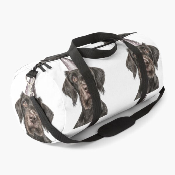 Item preview, Cute German Wirehaired Pointer dog with Party Hat Birthday Celebration designed and sold by LazyOwlStore.