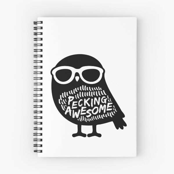 Item preview, Pecking Awesome – Funny Chicken Pun Design designed and sold by GraphicGreets.