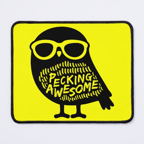 Item preview, Pecking Awesome – Funny Chicken Pun Design designed and sold by GraphicGreets.
