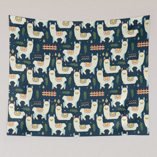 Item preview, Cute Alpaca Pattern designed and sold by Twosided.