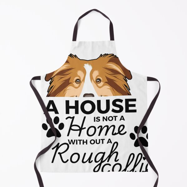 Item preview, Rough Collie Ears – A House Is Not a Home Without a Rough Collie designed and sold by GoodyPaws.