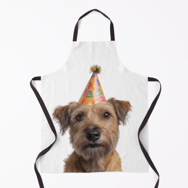 Item preview, Cute Glen of Imaal Terrier dog with Party Hat Birthday Celebration designed and sold by LazyOwlStore.