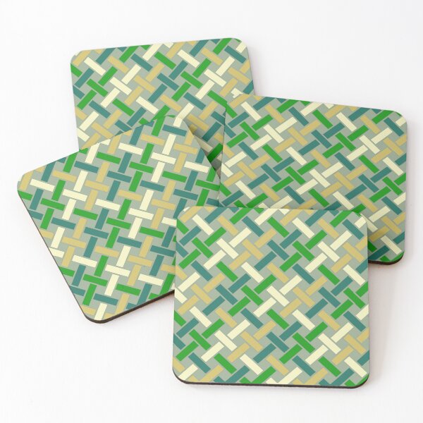 Item preview, Diagonal Simple Knot with Yellow and Green designed and sold by Tarjiart.