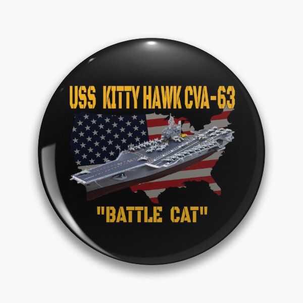 Item preview, Aircraft Carrier USS Kitty Hawk CVA-63 Veterans Day designed and sold by ArtStudioKY.