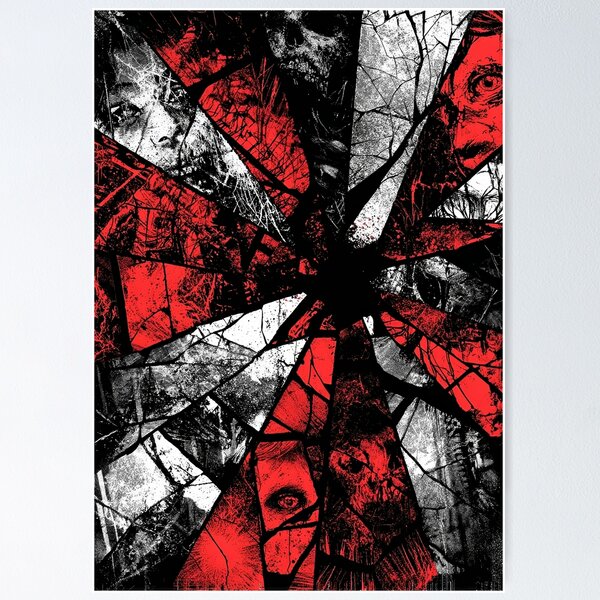 Item preview, Evil Reflected Across Shattered Pieces of Fear designed and sold by Piotrek0001.