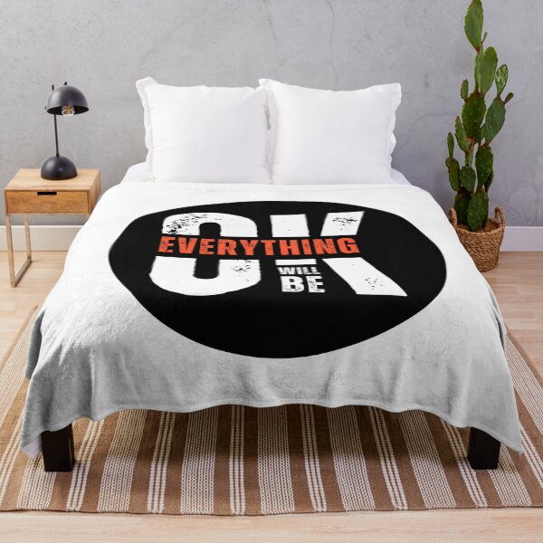 Item preview, Everything Will Be OK - Uplifting Mental Health Design designed and sold by chawezi.