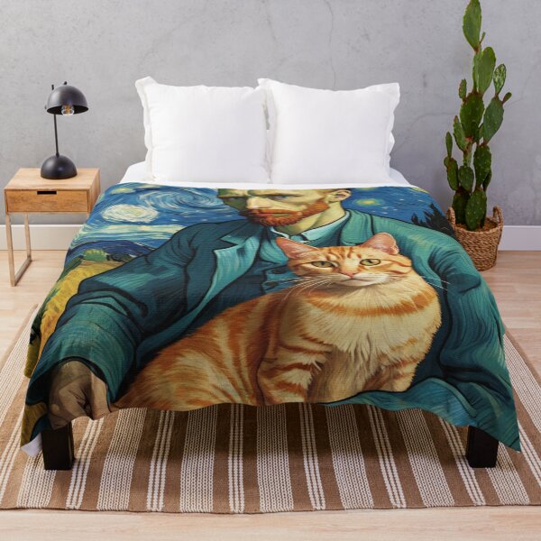 Item preview, Van Gogh's Cat designed and sold by Erlin Rudho.