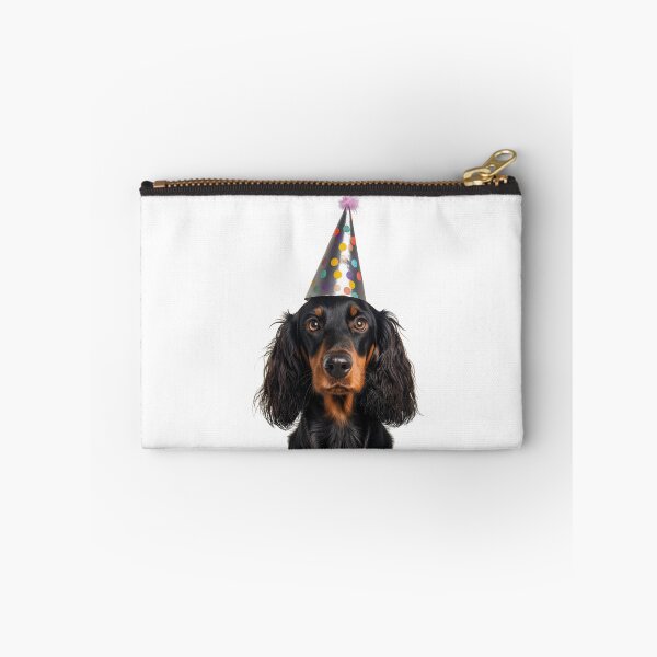 Item preview, Cute Gordon Setter dog with Party Hat Birthday Celebration designed and sold by LazyOwlStore.
