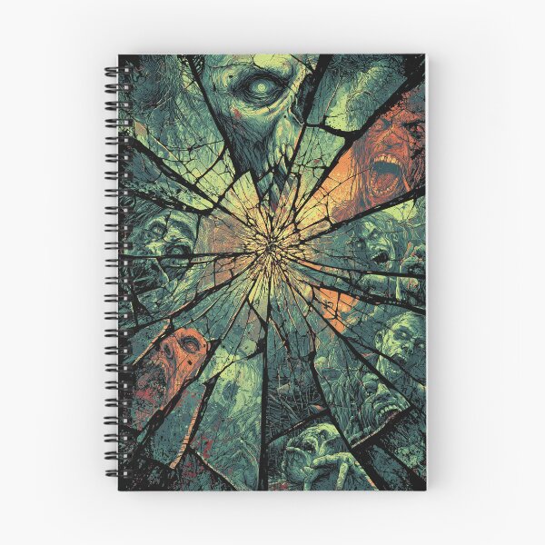 Item preview, Sinister Faces Haunt the Mirror’s Shattered Surface designed and sold by Piotrek0001.