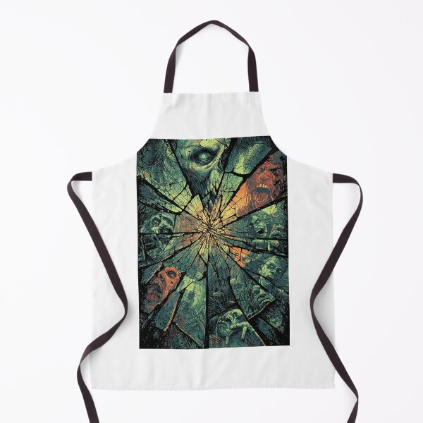 Item preview, Sinister Faces Haunt the Mirror’s Shattered Surface designed and sold by Piotrek0001.