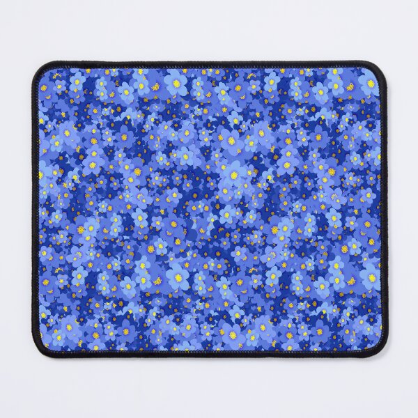 Artikelvorschau, Wald kleine blaue Blumen nahtlose Muster entworfen und verkauft von Jude.myart4u.