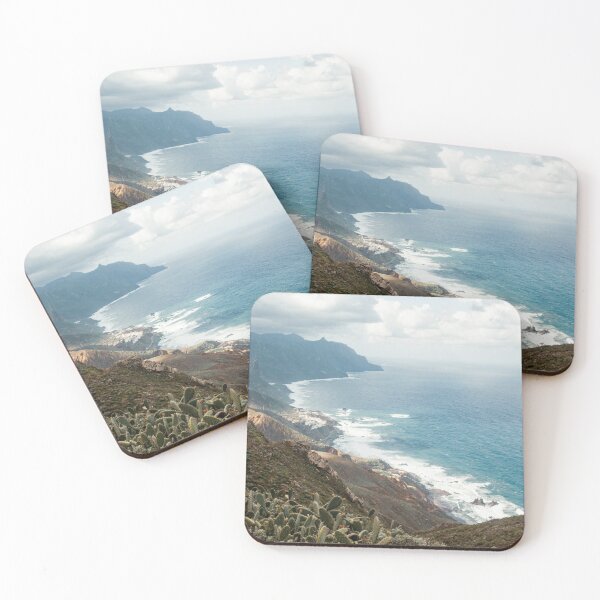 Item preview, Cactus Cliffs – Where the Earth Falls to Sea designed and sold by veiledwanderer.