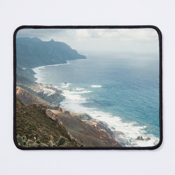 Item preview, Cactus Cliffs – Where the Earth Falls to Sea designed and sold by veiledwanderer.