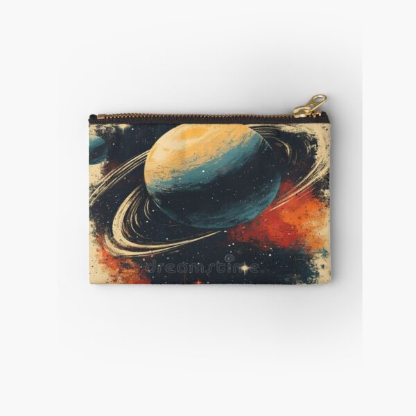 Item preview, beautiful colourful saturn drawing designed and sold by NivyasArtistry.