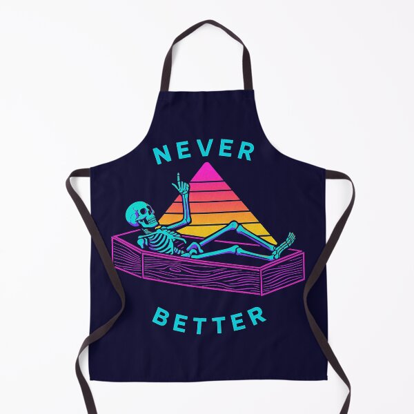 Item preview, Never Better Vapor Wave Skeleton designed and sold by DreamCraze.