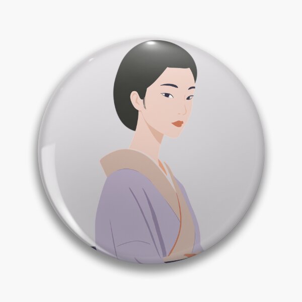 Item preview, Ukiyo Bijin - Elegant Japanese Woman in Kimono designed and sold by store-wasabi.