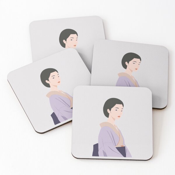 Item preview, Ukiyo Bijin - Elegant Japanese Woman in Kimono designed and sold by store-wasabi.