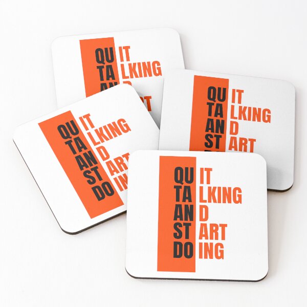 Item preview, Quit Talking and Start Doing - Motivational Hustle Design designed and sold by chawezi.