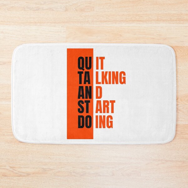 Item preview, Quit Talking and Start Doing - Motivational Hustle Design designed and sold by chawezi.