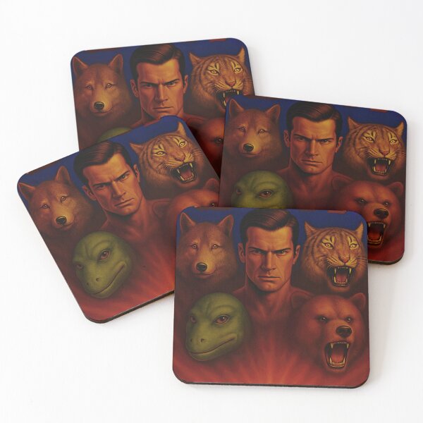 Item preview, Altered Beast Game Cover Reimagined designed and sold by Retr0Tshirts.