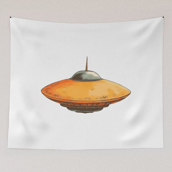 Item preview, Mysterious Flying Saucer designed and sold by bapupa.