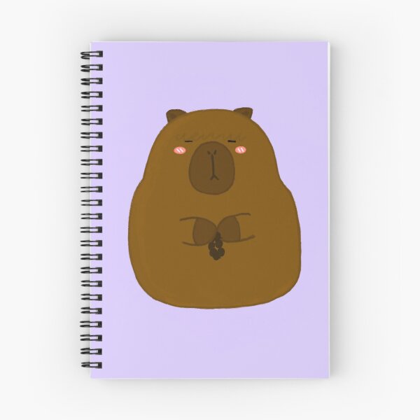 Item preview, Capybara Chibi Cute Zen Sauna Calm phonecase adorable totebag animal sticker designed and sold by ALostStaysider.